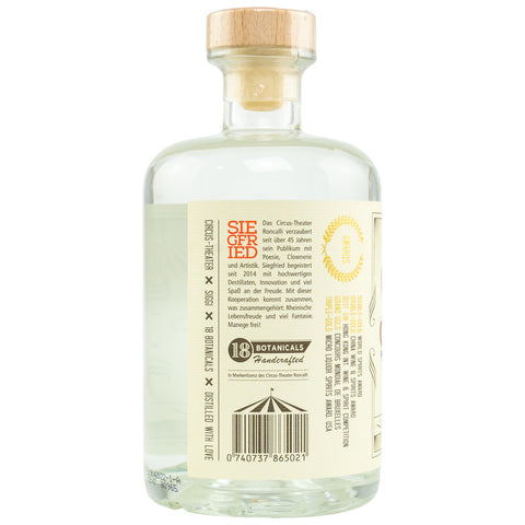 Siegfried Rheinland Dry Gin Roncalli Edition