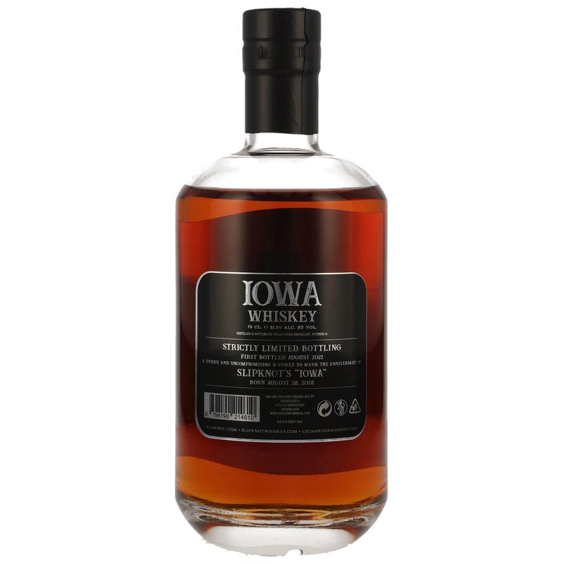 Whisky Slipknot Iowa