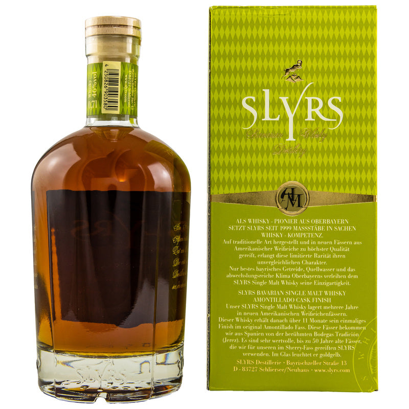 Finition en fût Slyrs Single Malt / Amontillado