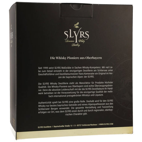 Slyrs Single Malt Classic avec verre