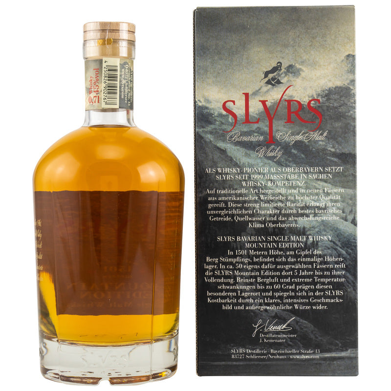 Slyrs Whisky Mountain Édition