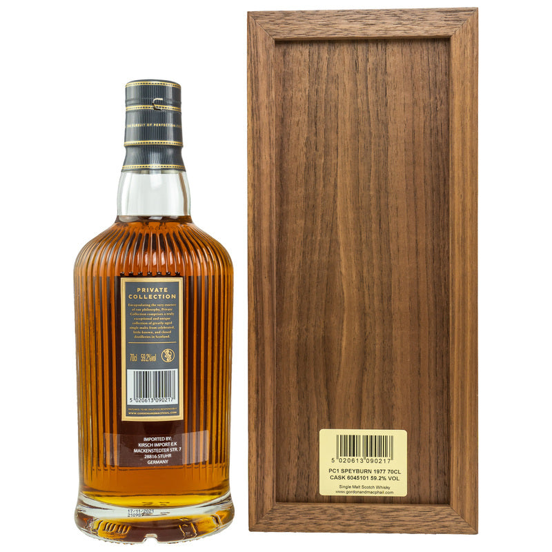 Speyburn 1977/2021 G&amp;M PC Private Collection Cask