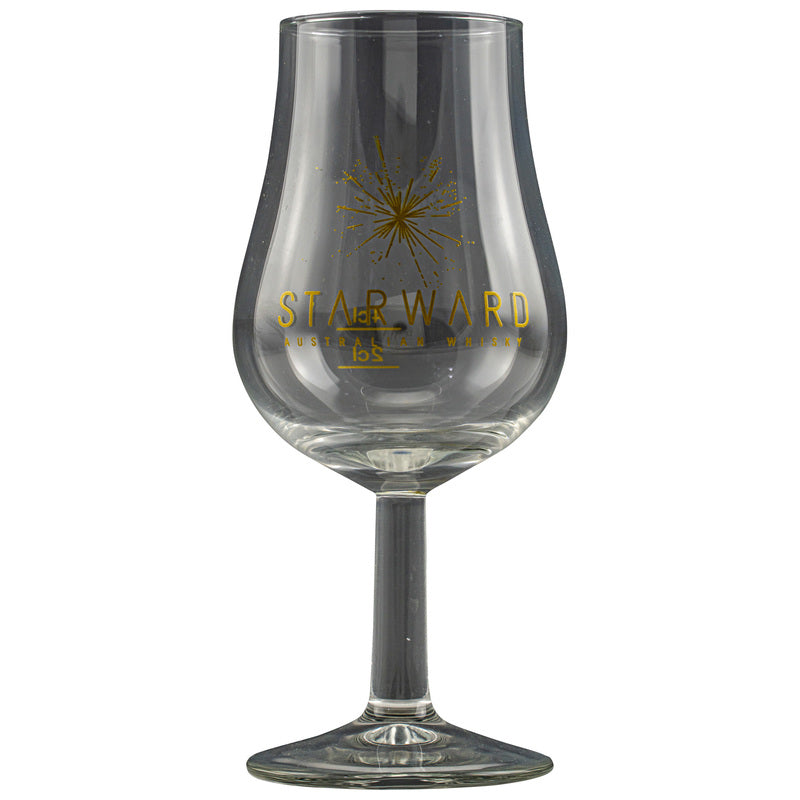 Starward Tasting Glass Tulip Shape with 2/4cl Calibration Mark with Print without Lid