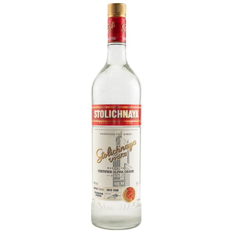 Stolichnaya Vodka LITER