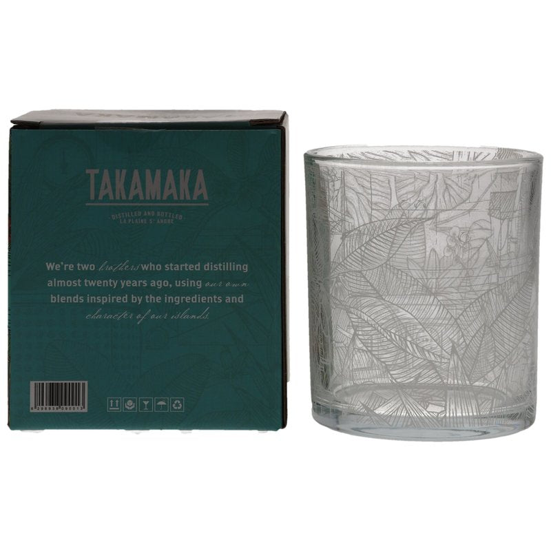 Verre à roche Takamaka - Boîte de couleur