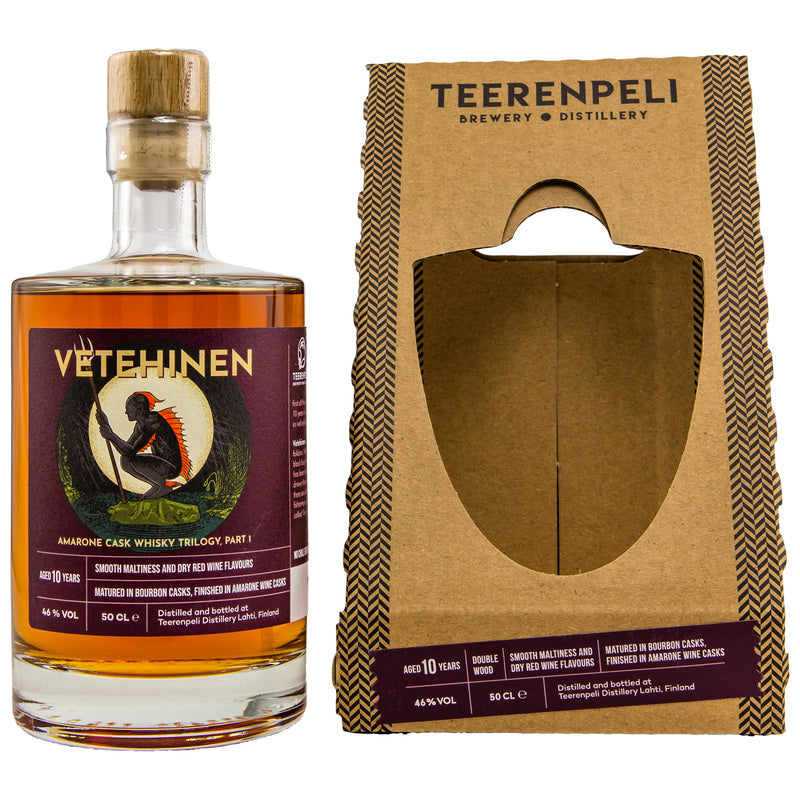 Whisky Teerenpeli Vetehinen - 10 ans Amarone Cask Trilogy Partie 1