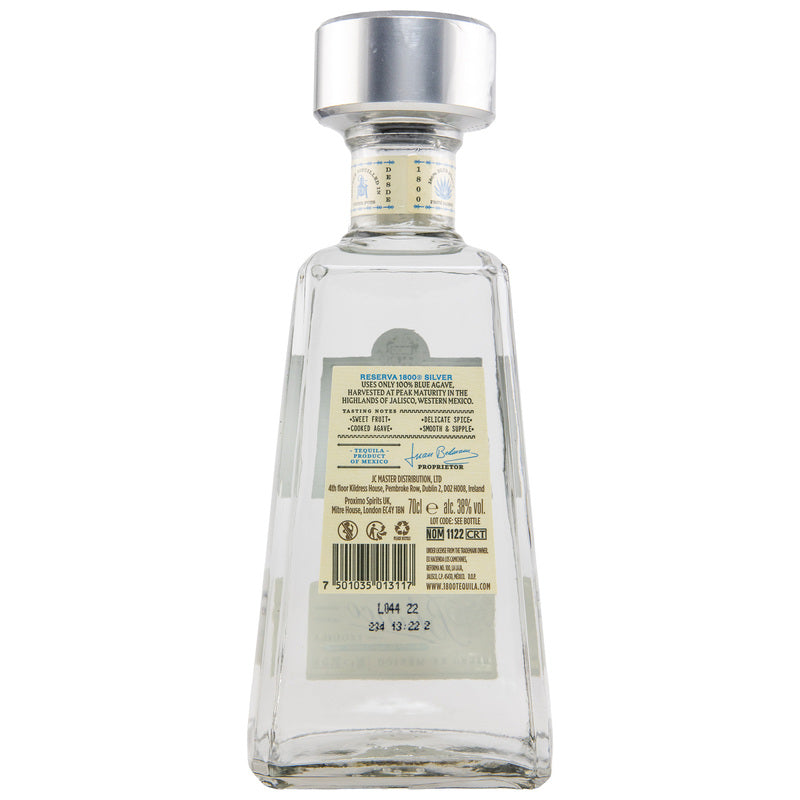 Tequila Reserva 1800 Blanco