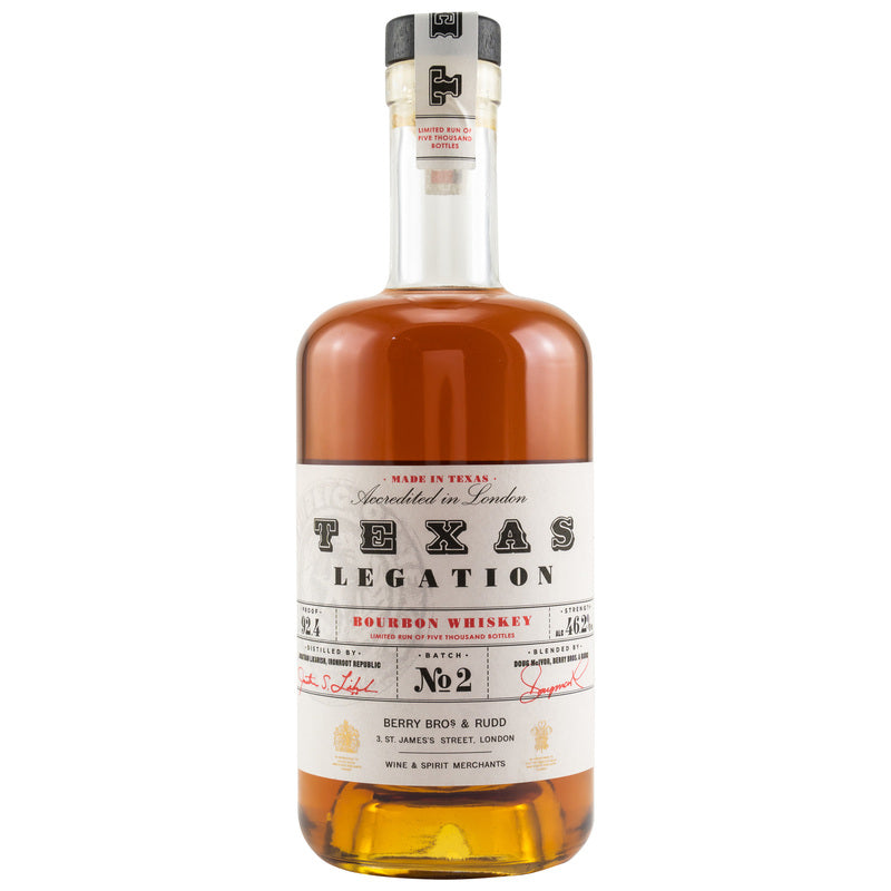 Texas Legation Batch 2 Bourbon Whisky (Berry Bros et Rudd)