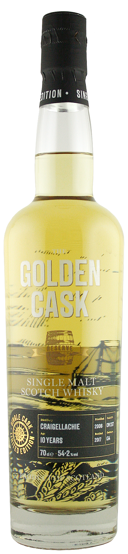 Le Golden Cask Craigellachie 10 ans