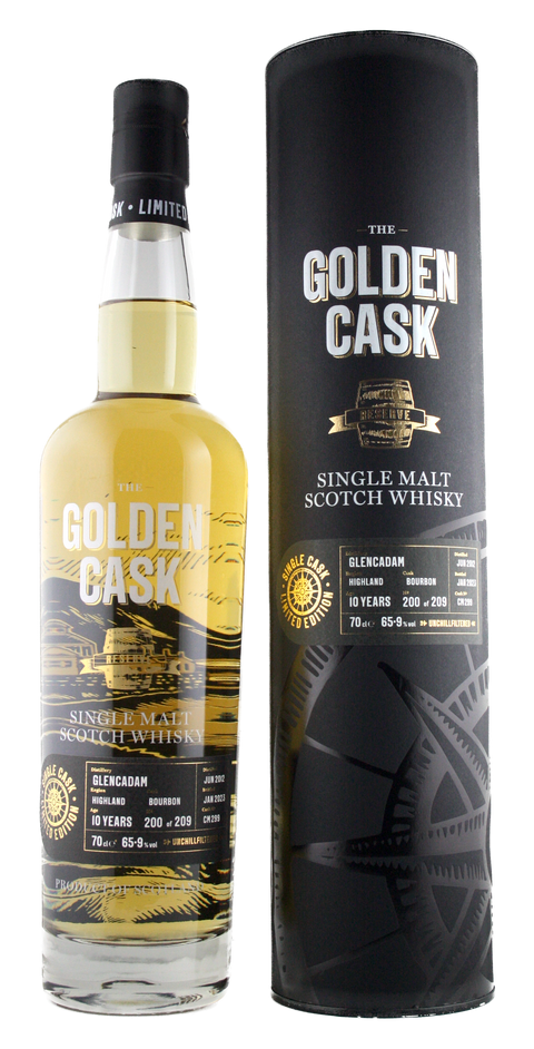 Le Golden Cask Glencadam 10 Ans