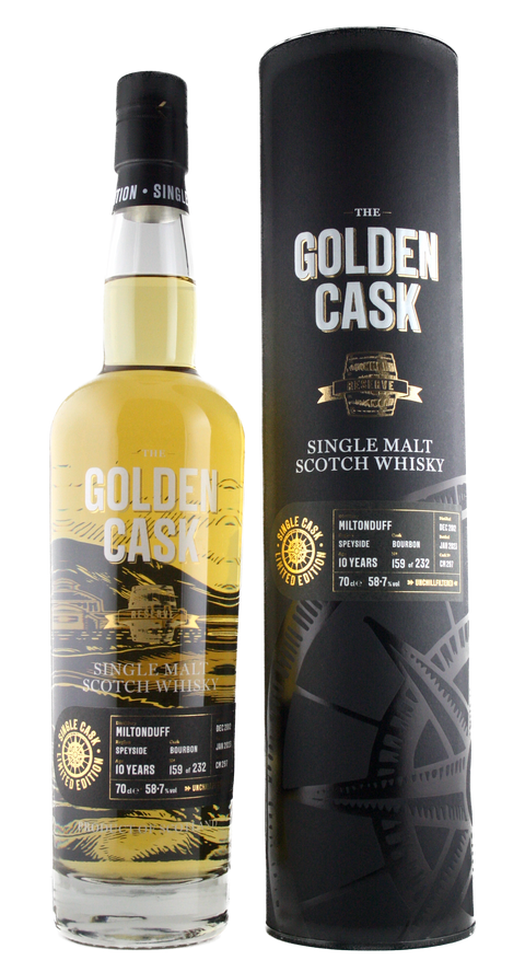 The Golden Cask Miltonduff 10 Years