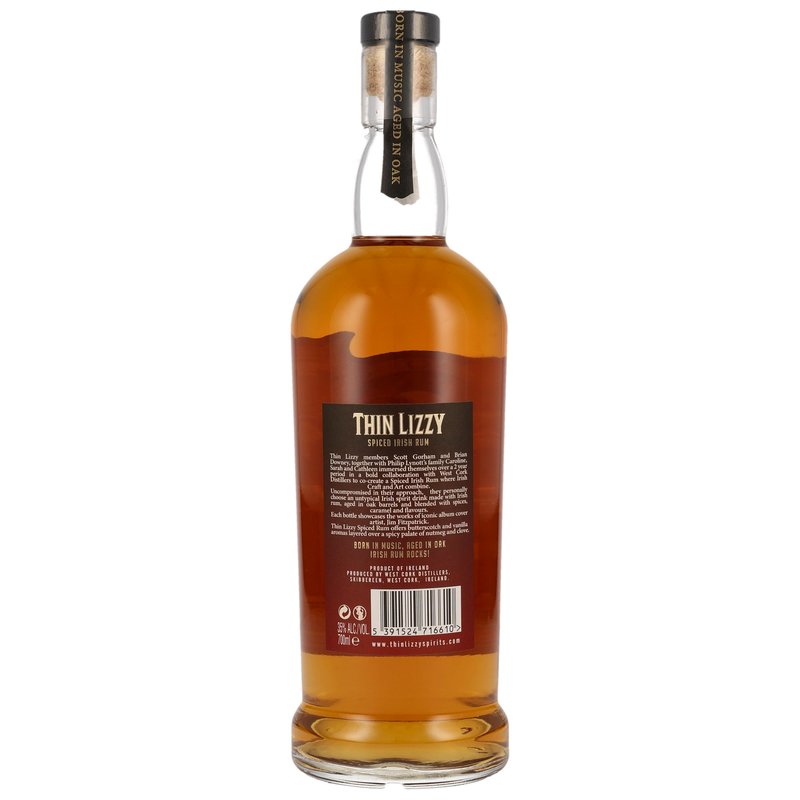 Thin Lizzy Spiced Rum