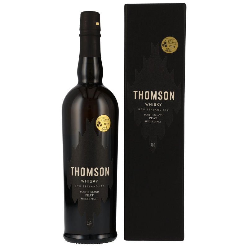 Whisky Single Malt Thomson Nouvelle-Zélande - Tourbe de l'Île du Sud