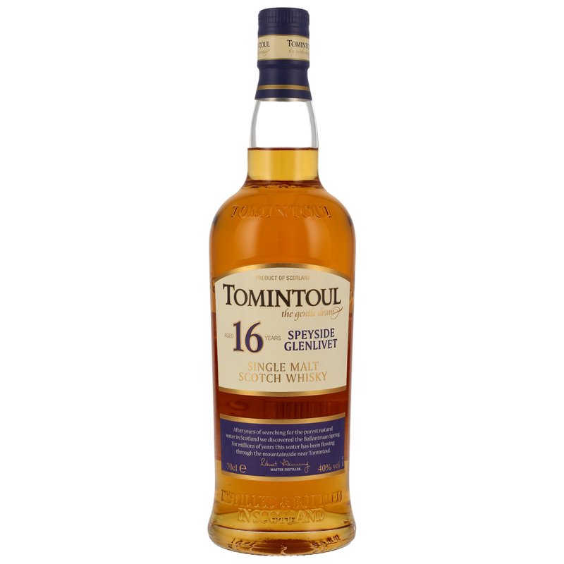 Tomintoul 16 yo- without tube