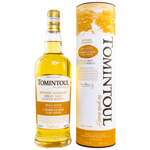 Finition fût de rhum des Caraïbes Tomintoul