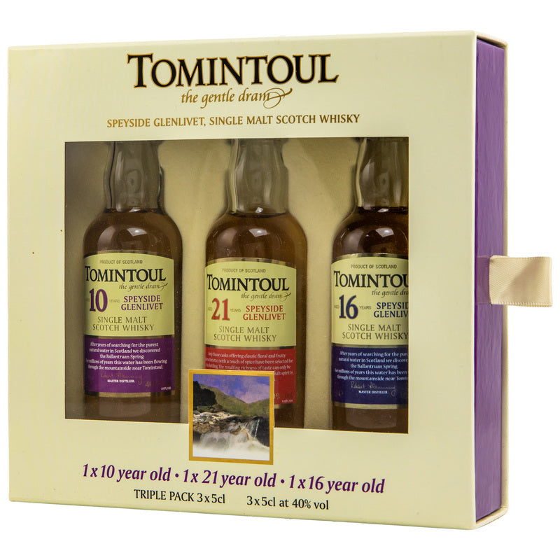 Collection Tomintoul 3 x 0,05