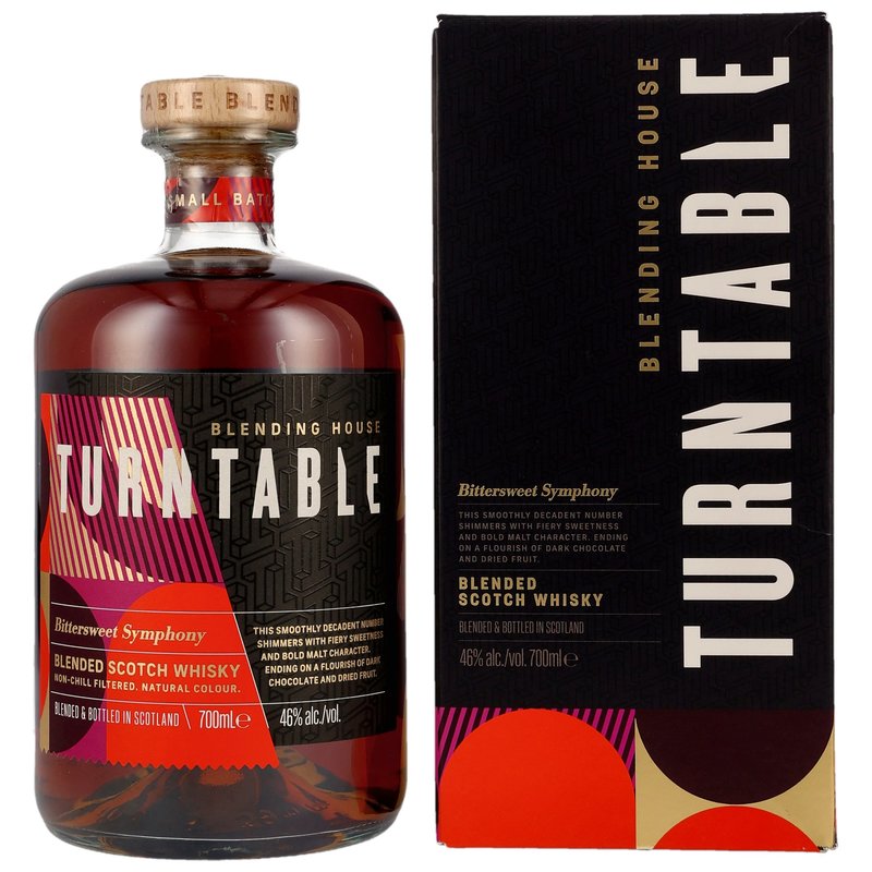 Turntable Spirits - Symphonie douce-amère - Blended Scotch Whisky