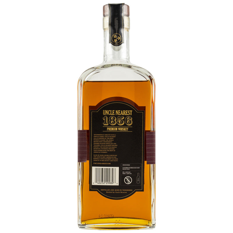 Whisky Tennessee Premium 1856 d'oncle le plus proche