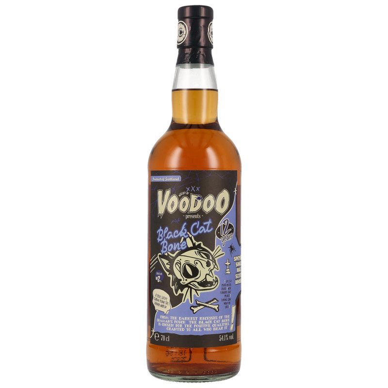 Whisky of Voodoo: Black Cat Bone 12 yo Speyside Single Malt (Benrinnes)