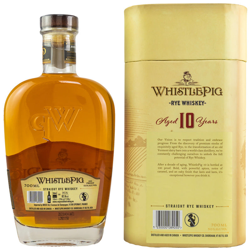 Seigle Whistlepig 10 ans