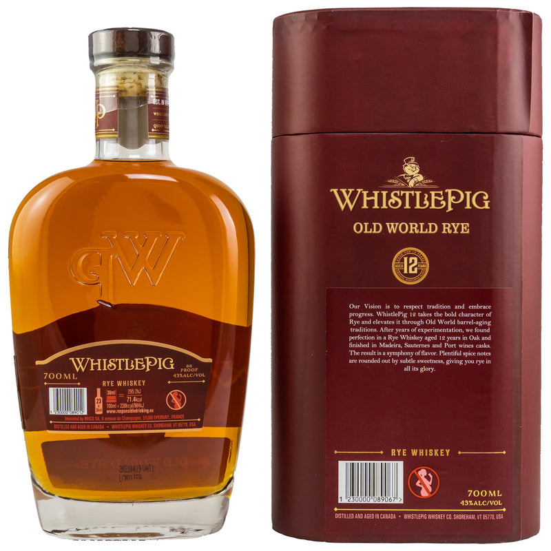 Whistlepig 12 ans Seigle