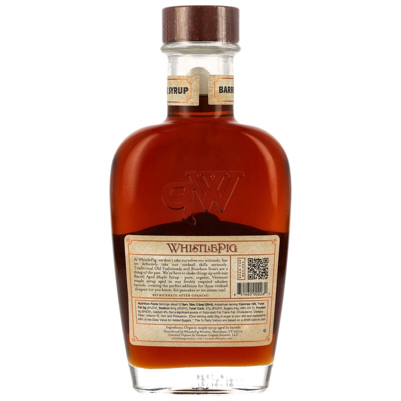 Whistlepig Barrel-Aged Maple Syrup