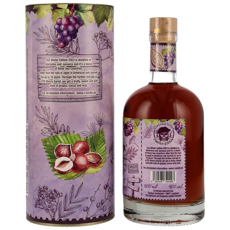 Winter Edition 2023 (Jamaica&amp;Barbados) 10 yo Rum - T.Sonthi