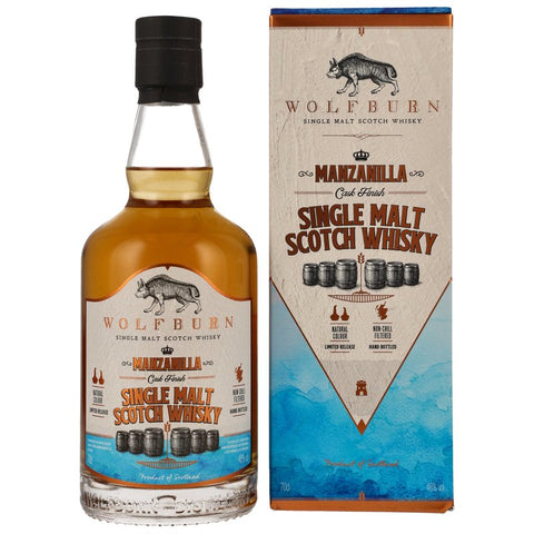 Finition en fût de manzanilla Wolfburn