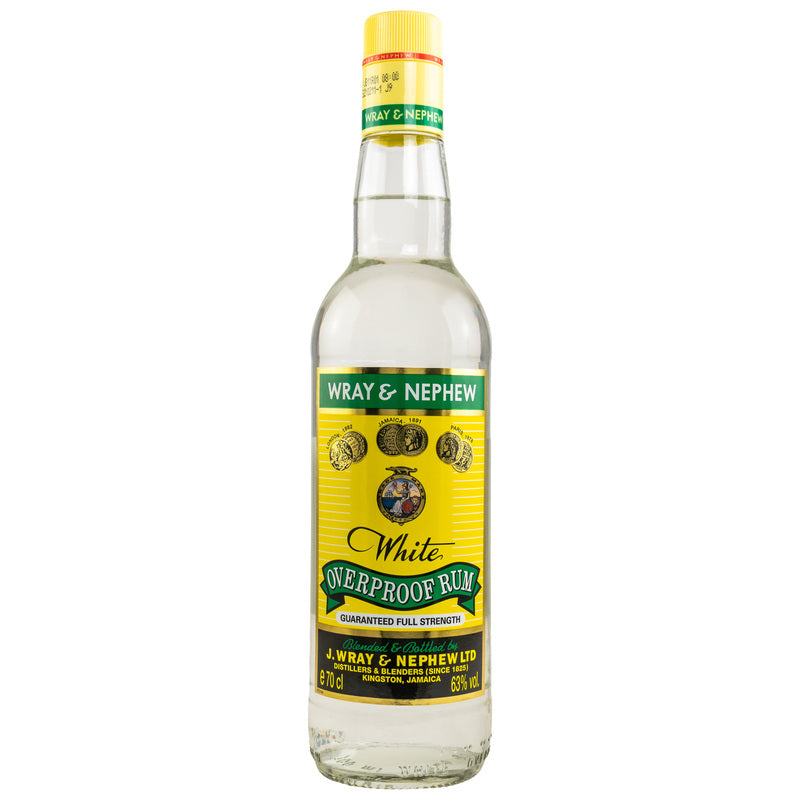 Rhum blanc overproof Wray &amp; Nephew