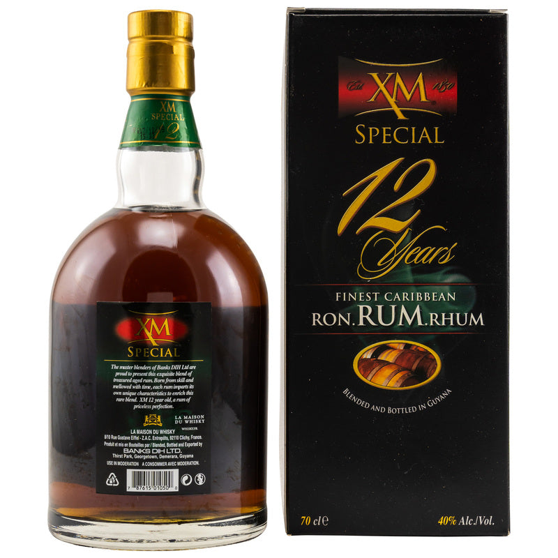 XM 12 yo Special Rum