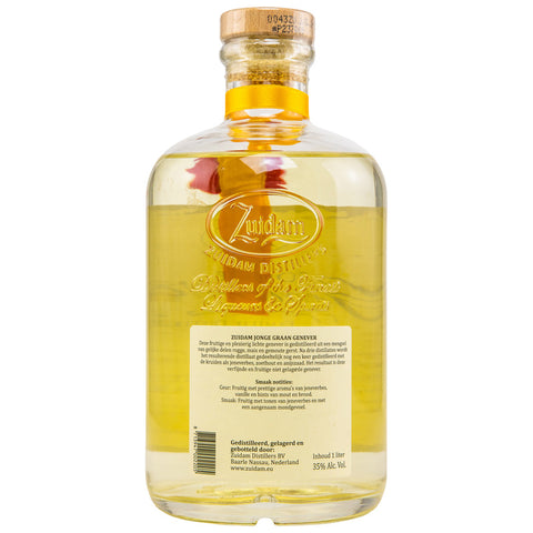 Zuidam Young Grain Genever - LITER