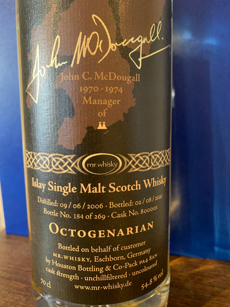 Whisky écossais single malt octogénaire 15 ans (Islay Laph........)