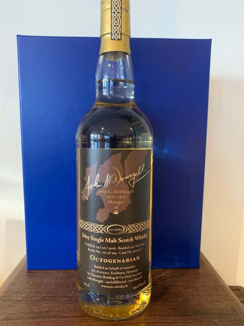 Whisky écossais single malt octogénaire 15 ans (Islay Laph........)