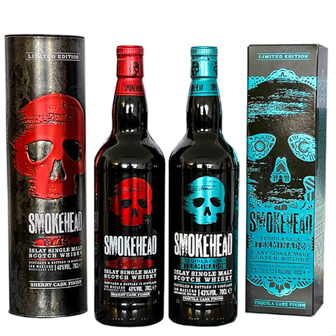 Ensemble Smokehead Sherry Blast, jusqu'à épuisement des stocks !!