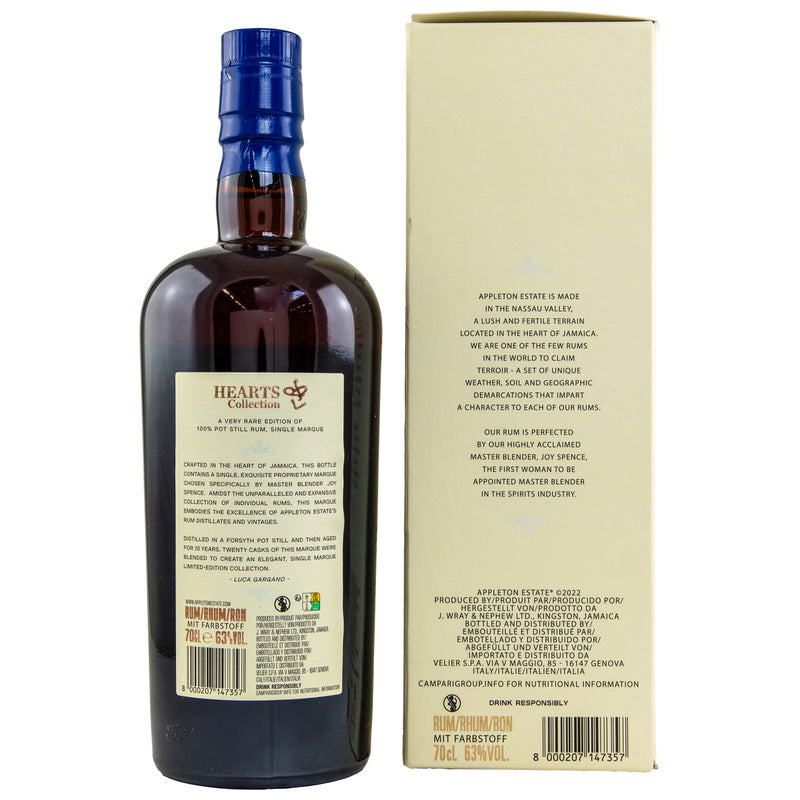 Appleton Rum 20 yo 2002/2022 - Hearts Collection